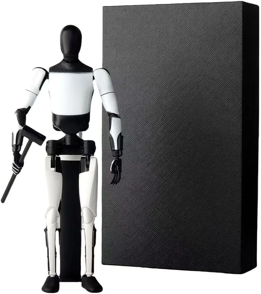 1:10 Scale Robot Model, 20 Movable Joints, Suitable for Adults, Children's Collection of poseable Robot Toys - Desktop Decoration