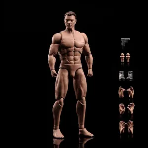 1/12 Scale Male Action Figure, 6in Muscle Male Figure Body Miniature Figure for Collection Cosplay