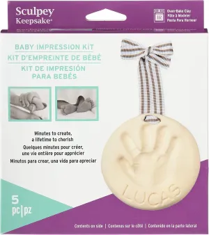 12 Pack: Sculpey® Keepsake® Baby Impression Kit