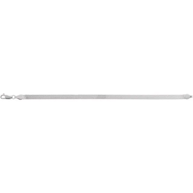 14K Gold 4.6 mm Flexible Herringbone Chain