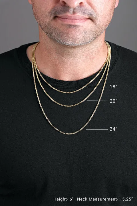 14K Gold 4.6 mm Flexible Herringbone Chain