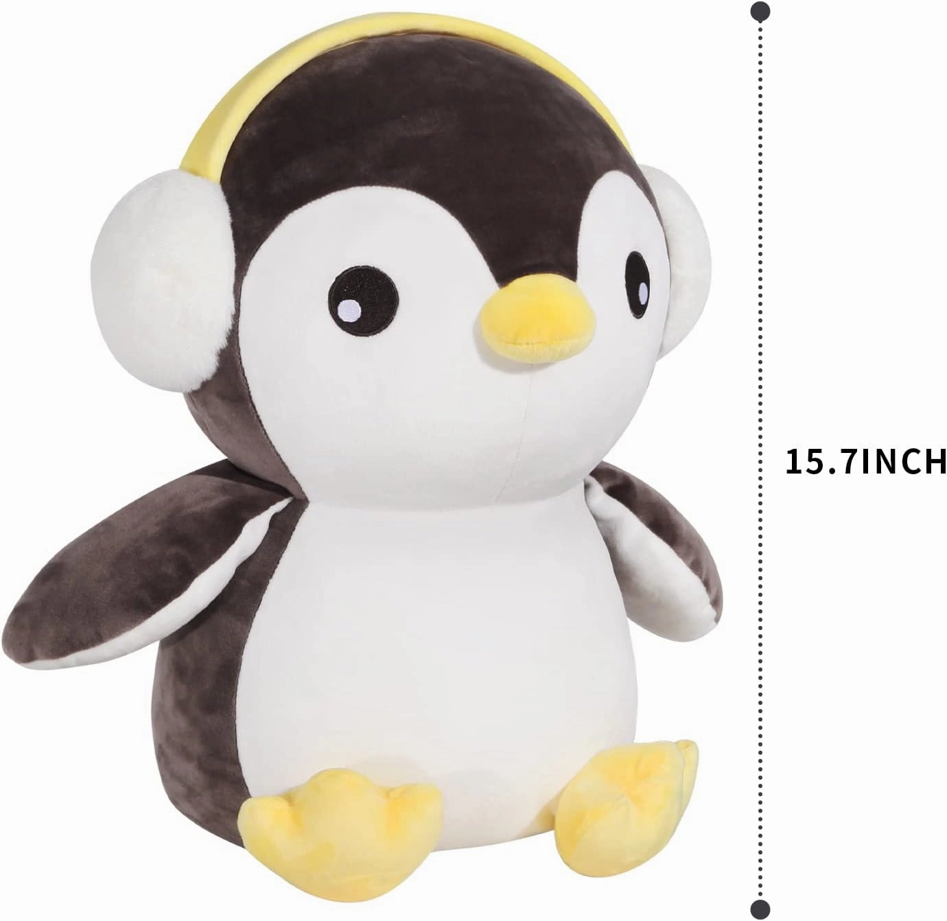 16" Cute Big Penguin Plush Soft Body Pillow Plushies, Large Penguin Stuffed Animals Toy Room Decor, Gift for Girls and Boy, Birthdays, Easter