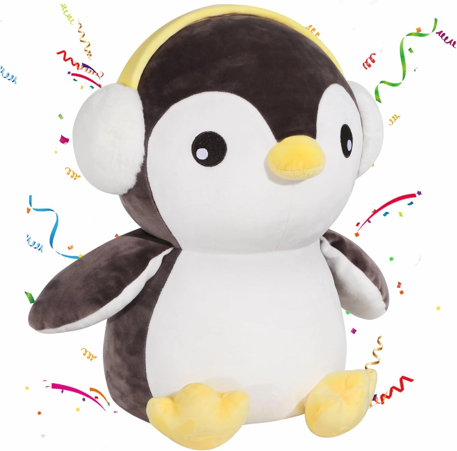 16" Cute Big Penguin Plush Soft Body Pillow Plushies, Large Penguin Stuffed Animals Toy Room Decor, Gift for Girls and Boy, Birthdays, Easter