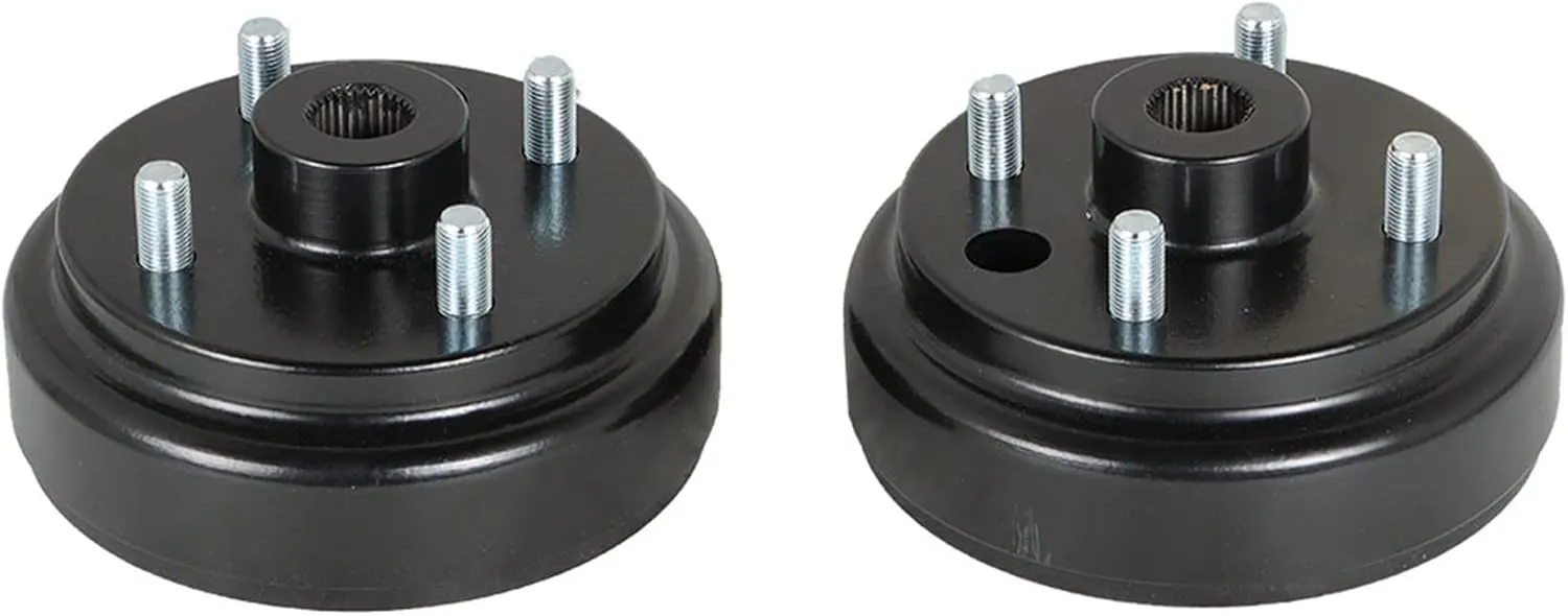 2 Pcs 30 Teeth Rear Wheel Brake Hub Drum 21807G1 41843-94 Replacement for RXV EZGO Gas 4 Cycle Golf Cart 1991-Up