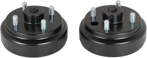 2 Pcs 30 Teeth Rear Wheel Brake Hub Drum 21807G1 41843-94 Replacement for RXV EZGO Gas 4 Cycle Golf Cart 1991-Up