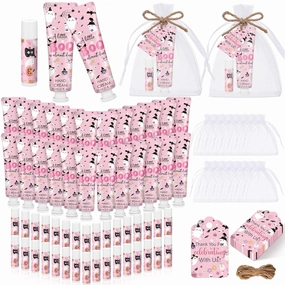 24 Sets Halloween Little Boo Baby Shower Hand Cream and Lip Balm Gift Favors Travel Size Hand Lotion and Lip Balm Bulk with Organza Bags Tags Halloween Baby Shower Party Supplies for Guest