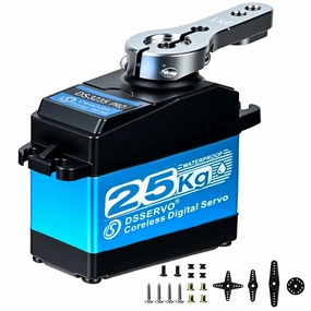 25kg RC Servo DS3225 PRO Metal Gear Waterproof High Torque Fast Digital Steering Motor 270 Degree