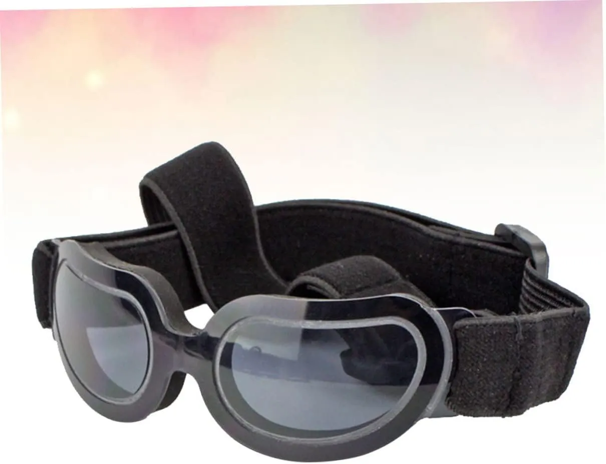 3 Pcs Doggy Sunglasses Pet Supplies Uv Protection Glasses Foldable Easy to Store