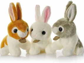3 Pack Rabbit Plush Toy Bunny Stuffed Animal Toy Plush Animal Doll