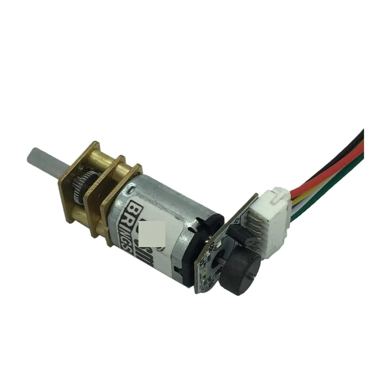 3V Micro DC Gear Small Motor N20 with Encoder 6V Adjustable Speed Customized for Monitoring Equipment Robot Mini Electric Motor(3v 265rpm)