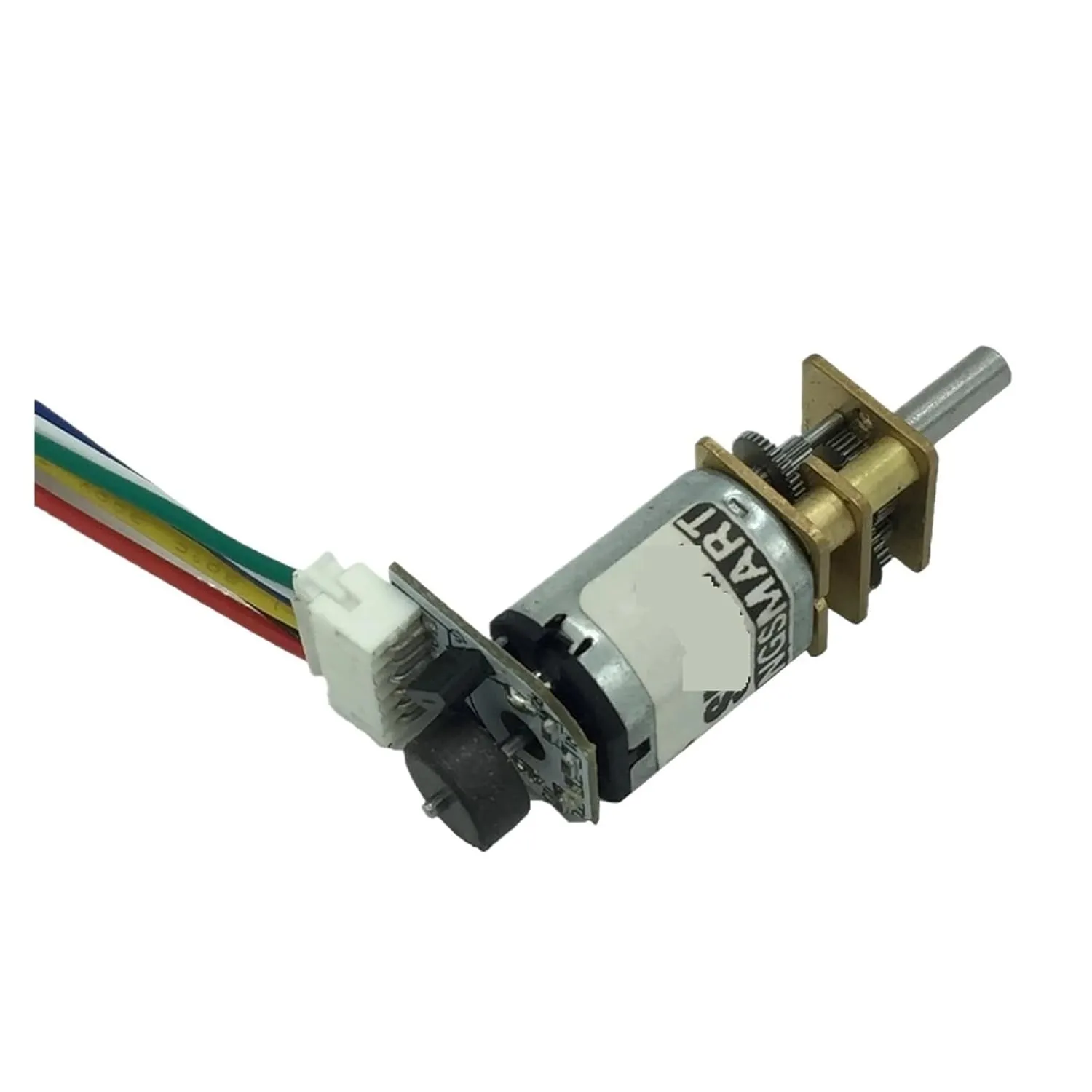 3V Micro DC Gear Small Motor N20 with Encoder 6V Adjustable Speed Customized for Monitoring Equipment Robot Mini Electric Motor(3v 265rpm)