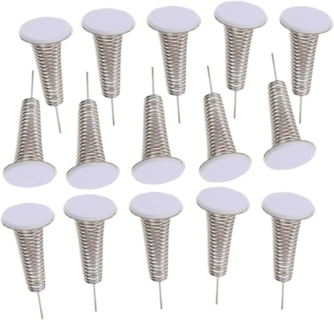 45pcs Shaking Doll Spring Base for Car Dashboard Flexible Adhesive Toy Accessory Non-Mechanical Premium Design Wobble Decoration for Boys and Girls