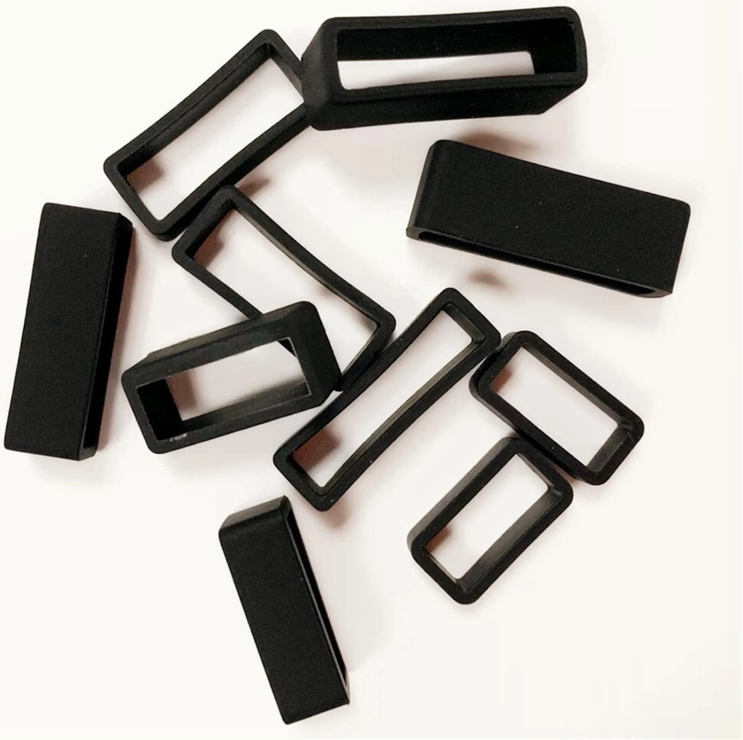 4pcs Watch Strap Loops Silicone Replace Rubber Rings Resin Watchband Keeper Holder Retainer 8 10 12 14 16 18 20 22 24 26 28 30mm Watch clasp