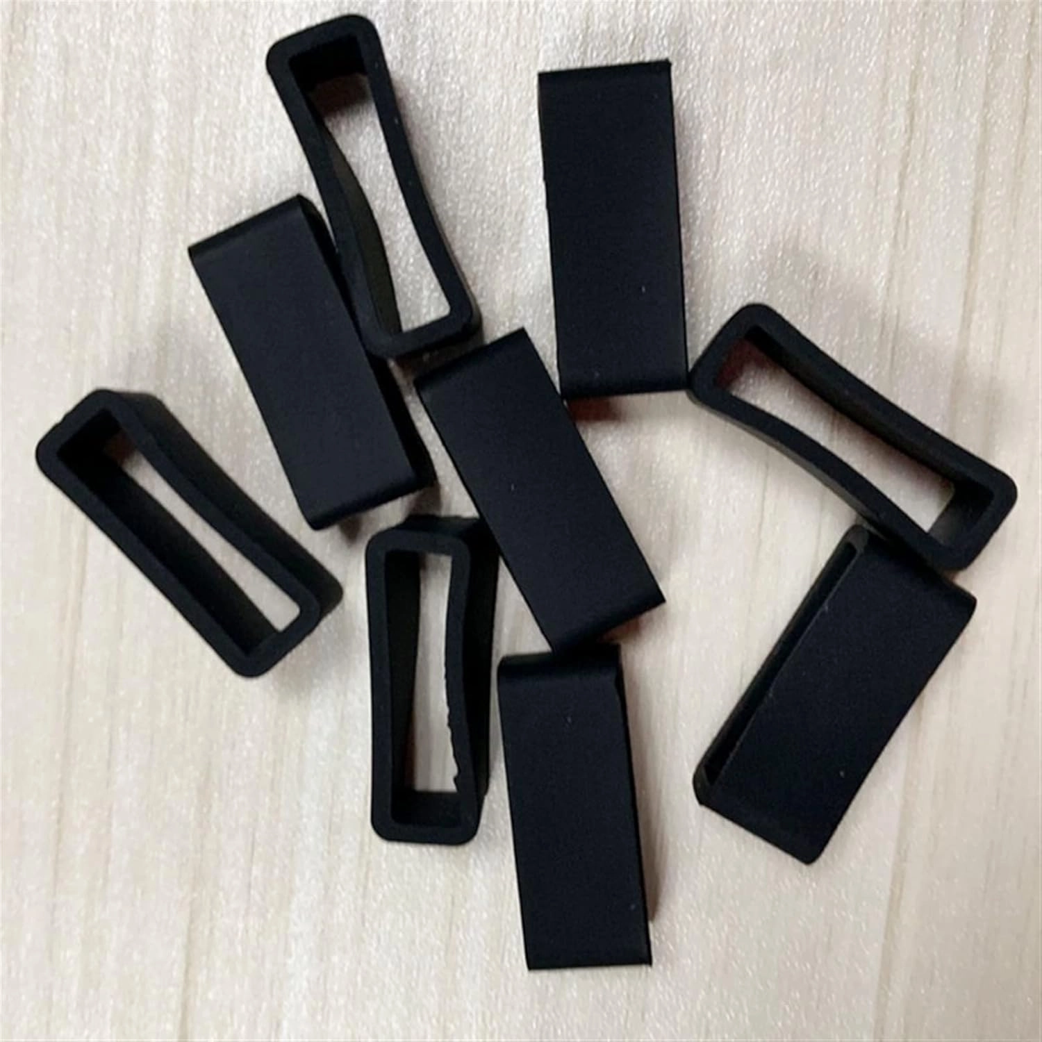 4pcs Watch Strap Loops Silicone Replace Rubber Rings Resin Watchband Keeper Holder Retainer 8 10 12 14 16 18 20 22 24 26 28 30mm Watch clasp