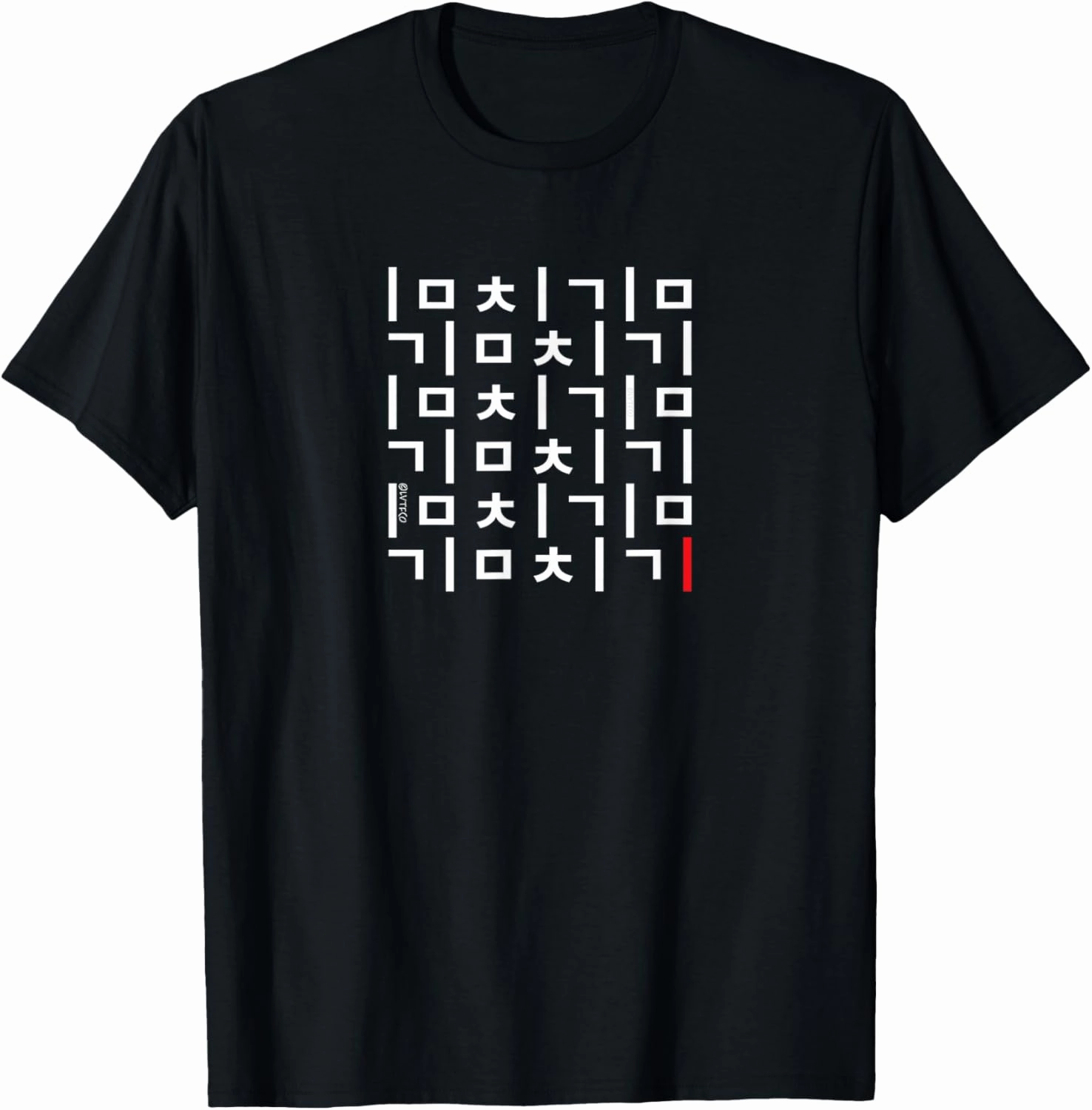 “Kimchi” Korean Hangul Character Pattern Art T-Shirt
