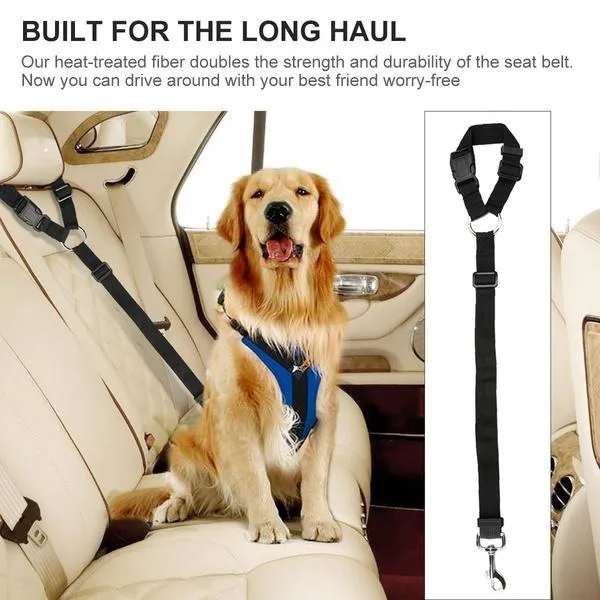Adjustable Dog Seat Belt Harness