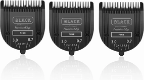 Adjustable 5 in 1 Blades Compatible with WAHL Arco,Bravura .Chromado，Creativa，Figura Dog Clippers for Dogs Grooming(Black/3PC)