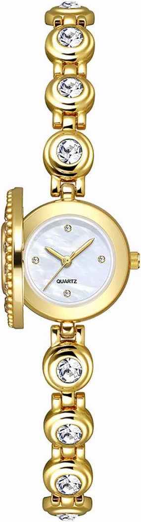 ADSBIAOYE Women's Fashion Elegant clamshell Watch Luxury Fritillary Dial Dress Quartz Watch Gift Watch