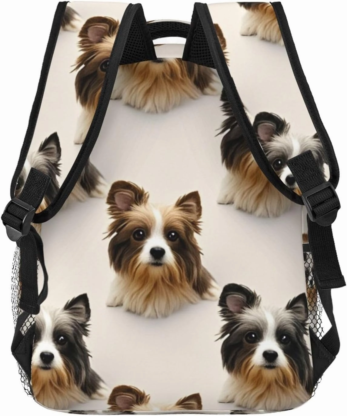 Adults Lightweight Funny Pet Dogs Art Rucksacks Large Capacity Bookbag With Adjustable Shoulder Straps for Trekking Outdoors Bicycle