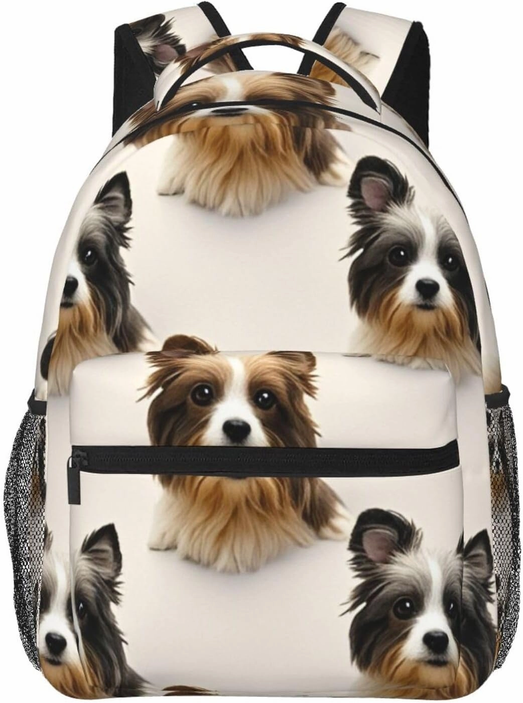Adults Lightweight Funny Pet Dogs Art Rucksacks Large Capacity Bookbag With Adjustable Shoulder Straps for Trekking Outdoors Bicycle