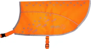 alcott Visibility Dog Vest with Reflective Trim, Large, Neon Orange