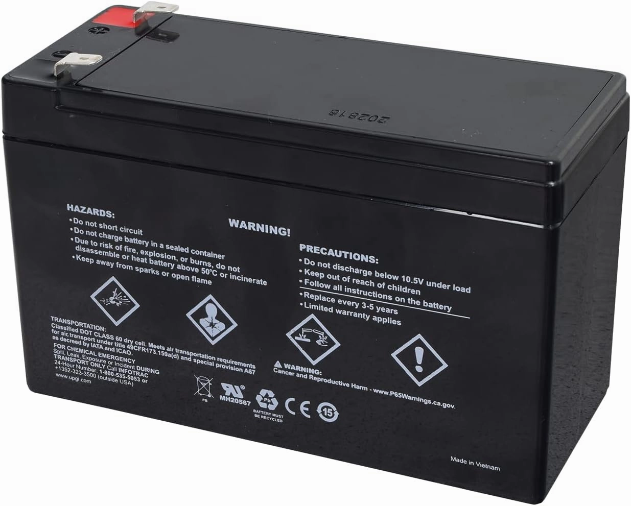 AlveyTech 24 Volt 9 Ah Battery Pack with Harness for Razor Ground Force Drifter Go-Kart - Replacement Set (x2 12V) SLA Batteries, for Electric Power Scooter Quad Dirt Bike Dune Buggy Cart e-Toy Parts