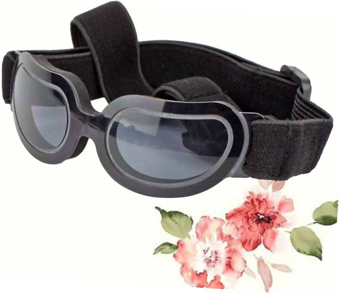 Angoily 2 Pcs Dog Sunglasses Uv Protection Eye Wear Medium Breed Dog Goggles Pet Glasses Doggles