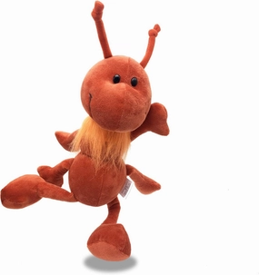 Ant Plush Stuffed Animal Insect Toy, Soft Ant Bug Plushies, Best Gift for Kids Birthday Party Costume Ants Go Marching Nursery Decoration Bugs Mother's Day Present