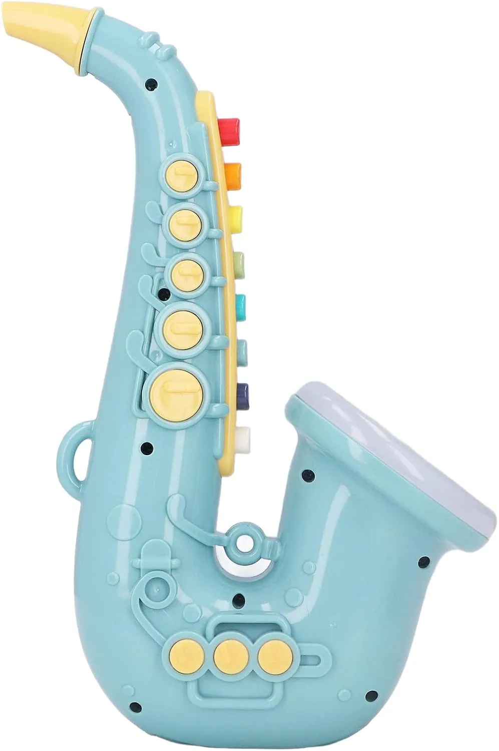 aqxreight Saxophone Toy Boys Girls Lovely Musical Instrument Toy Birthday Party Red. clear. vivid. and. appearance. attract. key. simulated. meet. needs. easy. different. control. blowing. (Green)