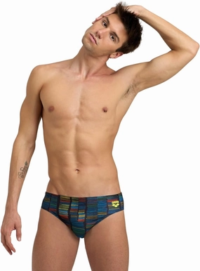 ARENA Performance Men's Slow Motion Swim Brief Chlorine Proof MaxLife Intensive Training Suit