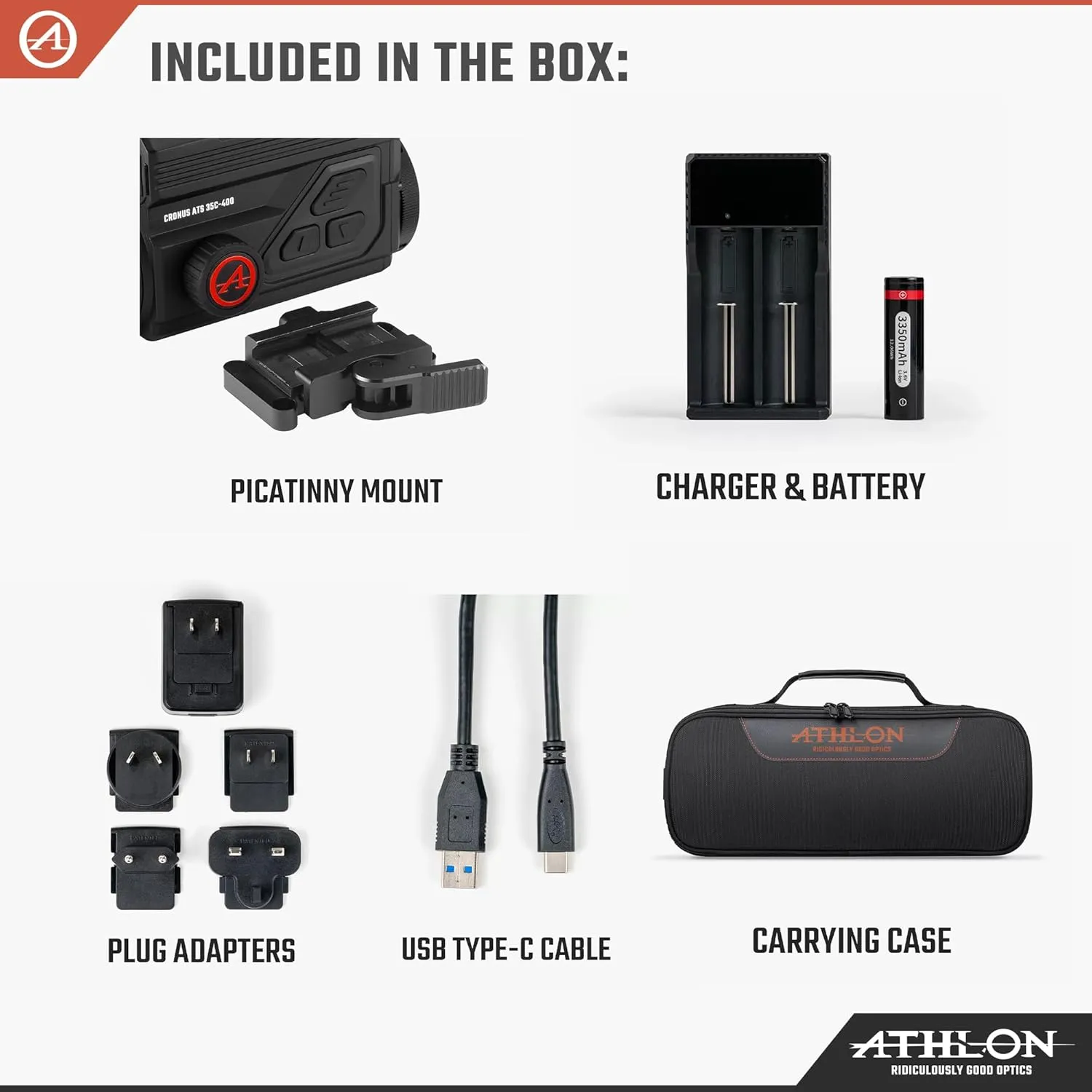 Athlon Optics Cronus ATS Clip On Thermal with Built-in Ballistic Calculator