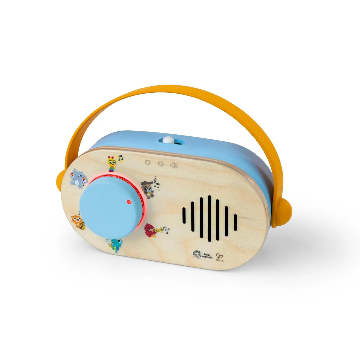 Baby Einstein   Hape Discovery Radio Toy Radio with Music & Lights, Ages 6 Months 