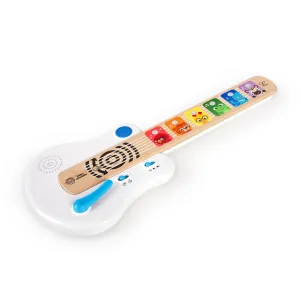 Baby Einstein Strum Along Songs Magic Touch Wooden Toy Guitar with Whammy Bar, Montessori Musical Learning Toy with Lights, 12mo 