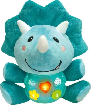 Baby Triceratops Musical Toy