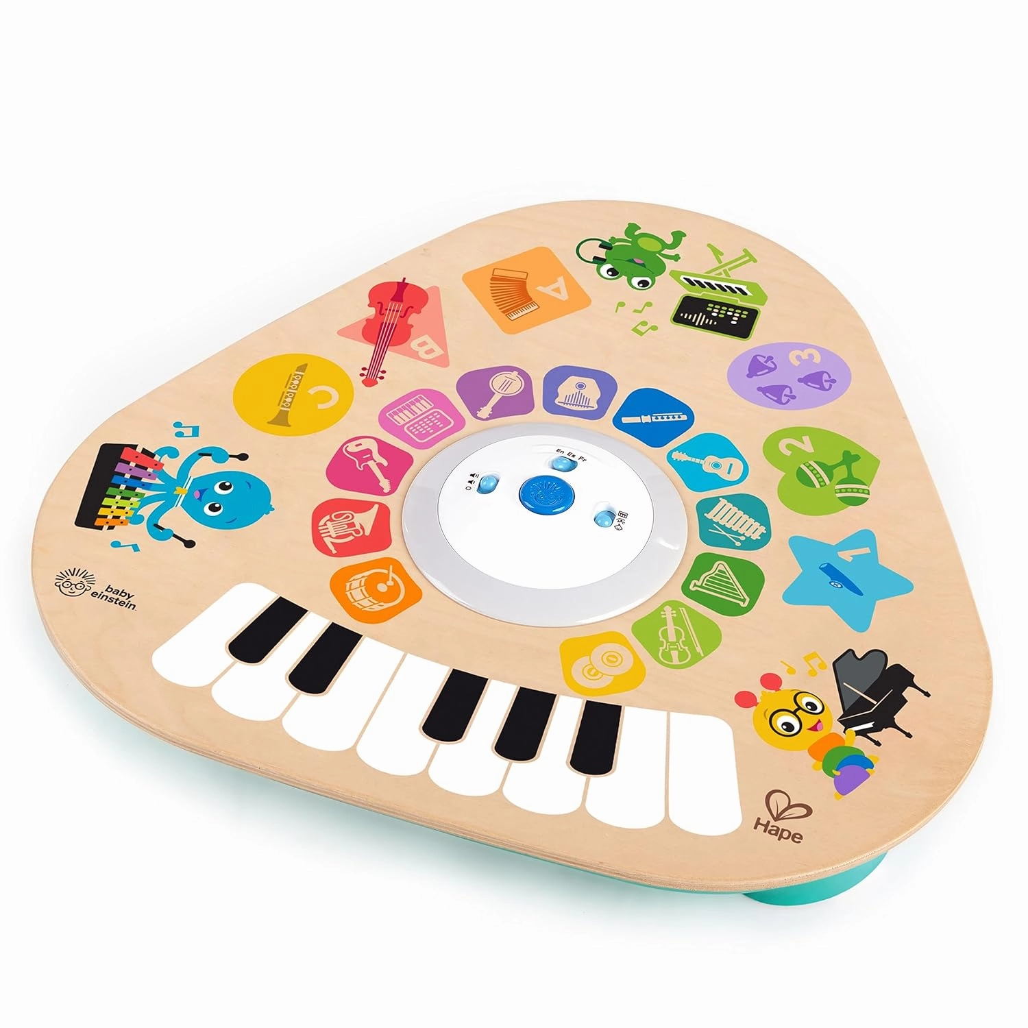 Baby Einstein Clever Composer Tune Table Magic Touch Electronic Wooden Activity Toddler Toy, Ages 12 Months  