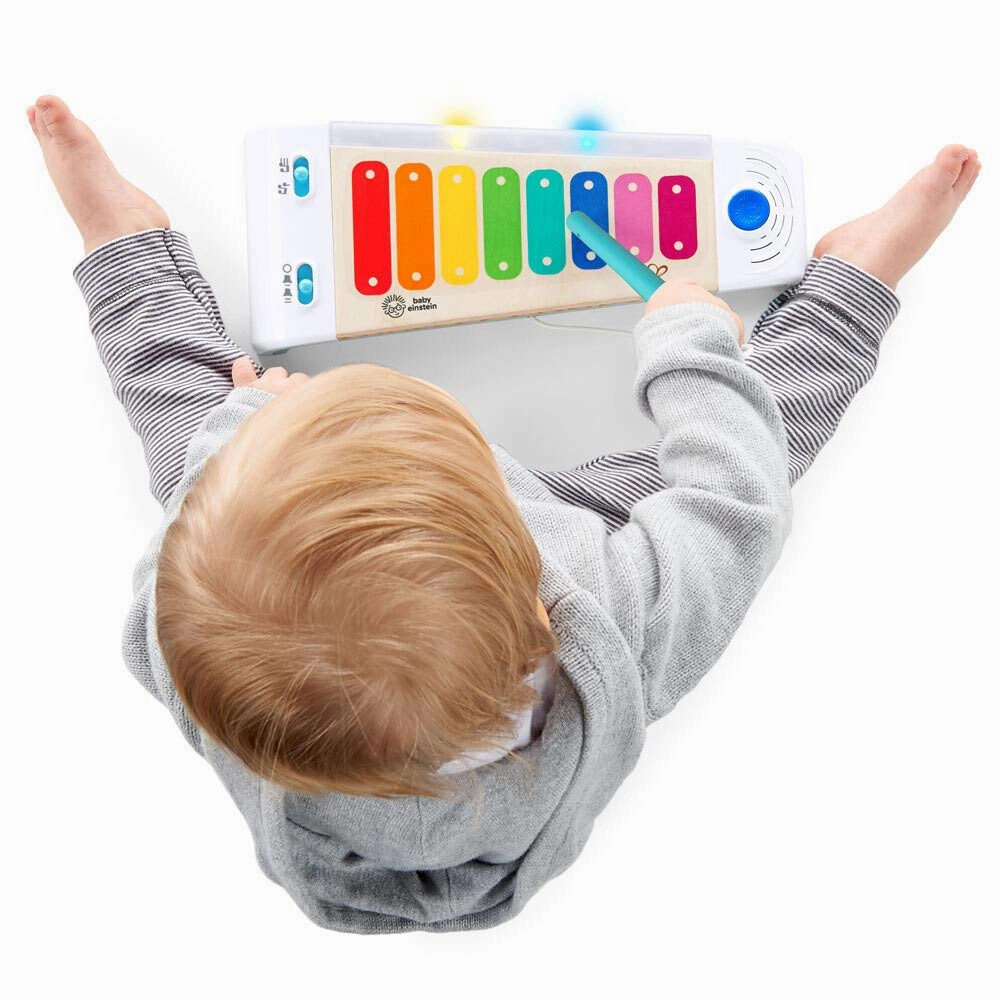 Baby Einstein Magic Touch Xylophone Wooden Musical Toy with Lights, Ages 12 months  