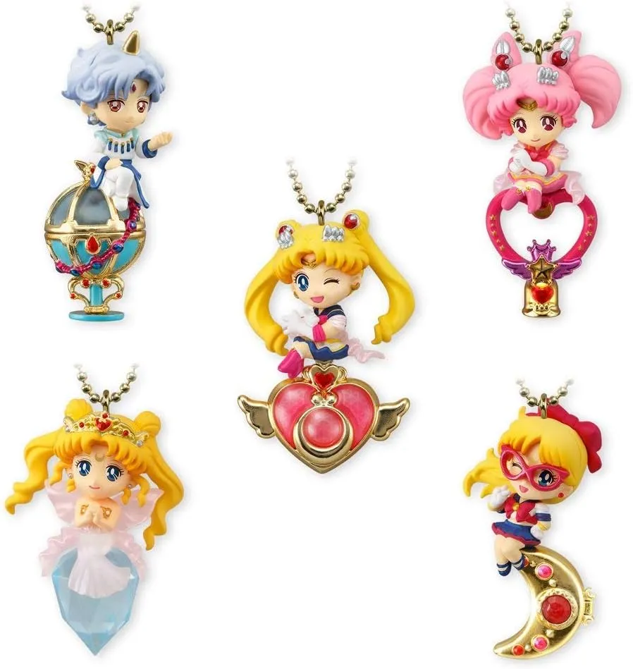 Bandai Shokugan Twinkle Dolly Sailor Moon 4 Action Figure (Set of 5)