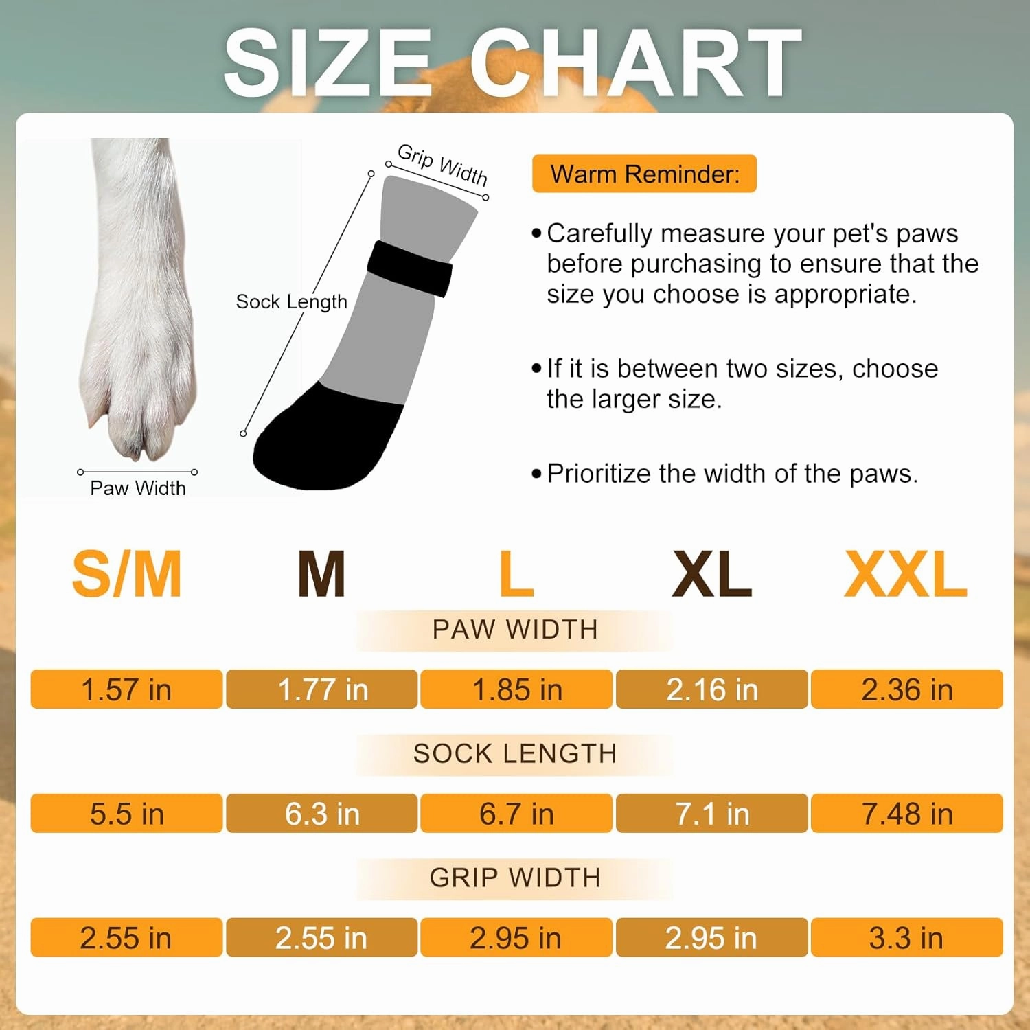 BEAUTYZOO Anti Slip Dog Socks Boots, Dog Shoes for Hot/Cold Pavement Snow Rain Days,Waterproof Grip Dog Booties Paw Protector for Hardwood Floor, Prevent Licking for Small Medium Large Senior Old Dogs