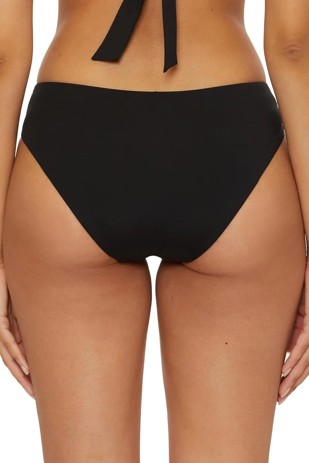 BECCA Women's Marble Canyon Hipster Bikini Bottom, Cheeky Coverage, Swimwear Separates