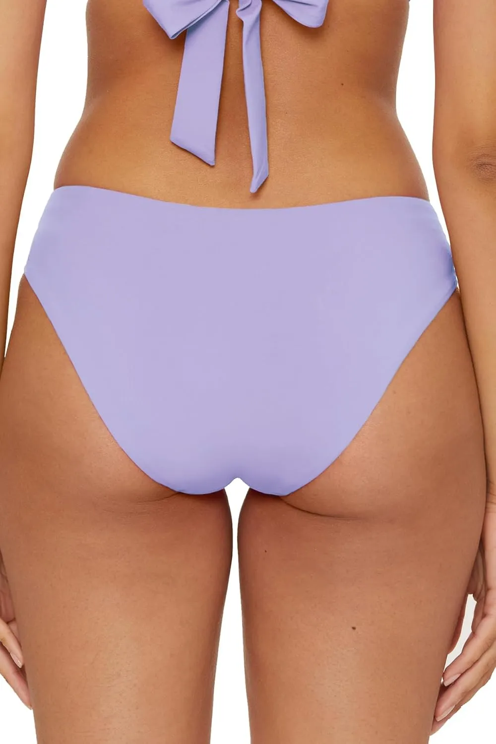 BECCA Women's Marble Canyon Hipster Bikini Bottom, Cheeky Coverage, Swimwear Separates