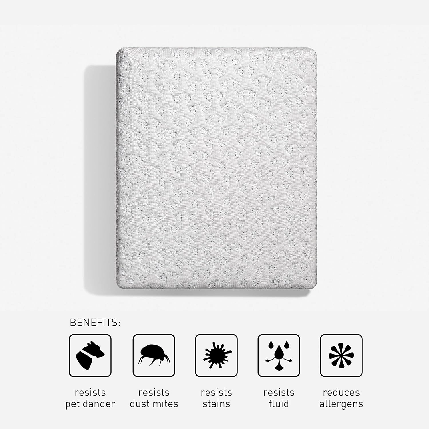Bedgear Ver-Tex Cooling Queen Mattress Protector - Waterproof and Instant Cooling Mattress Cover for Bed - Deep Pockets and Adjustable Base Friendly - Hypoallergenic