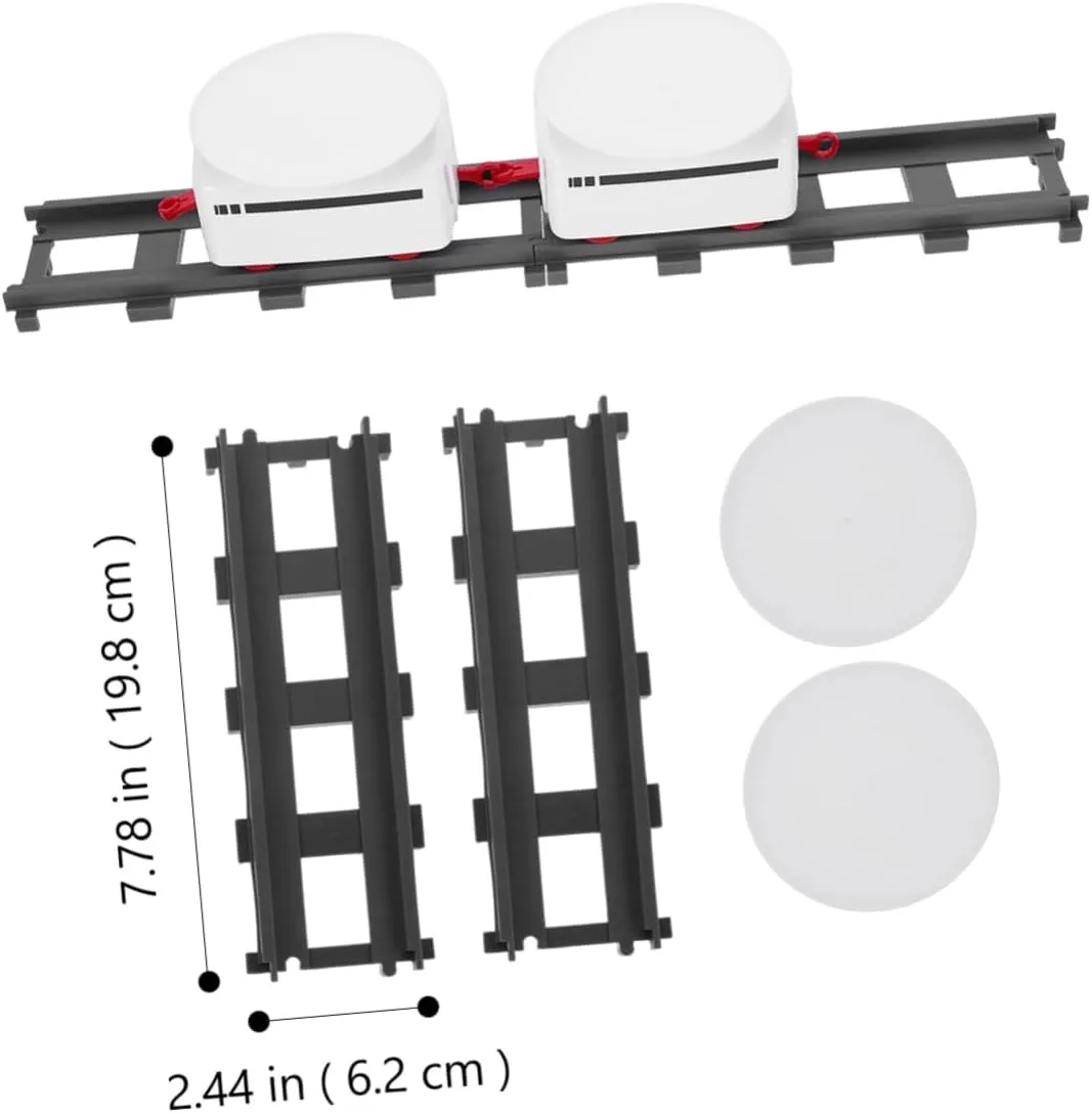 BESPORTBLE 1 Set Electric Rotating Set for Interactive Plaything with Track Safe Material for Imaginative Play and Social Skill Development Household Holder