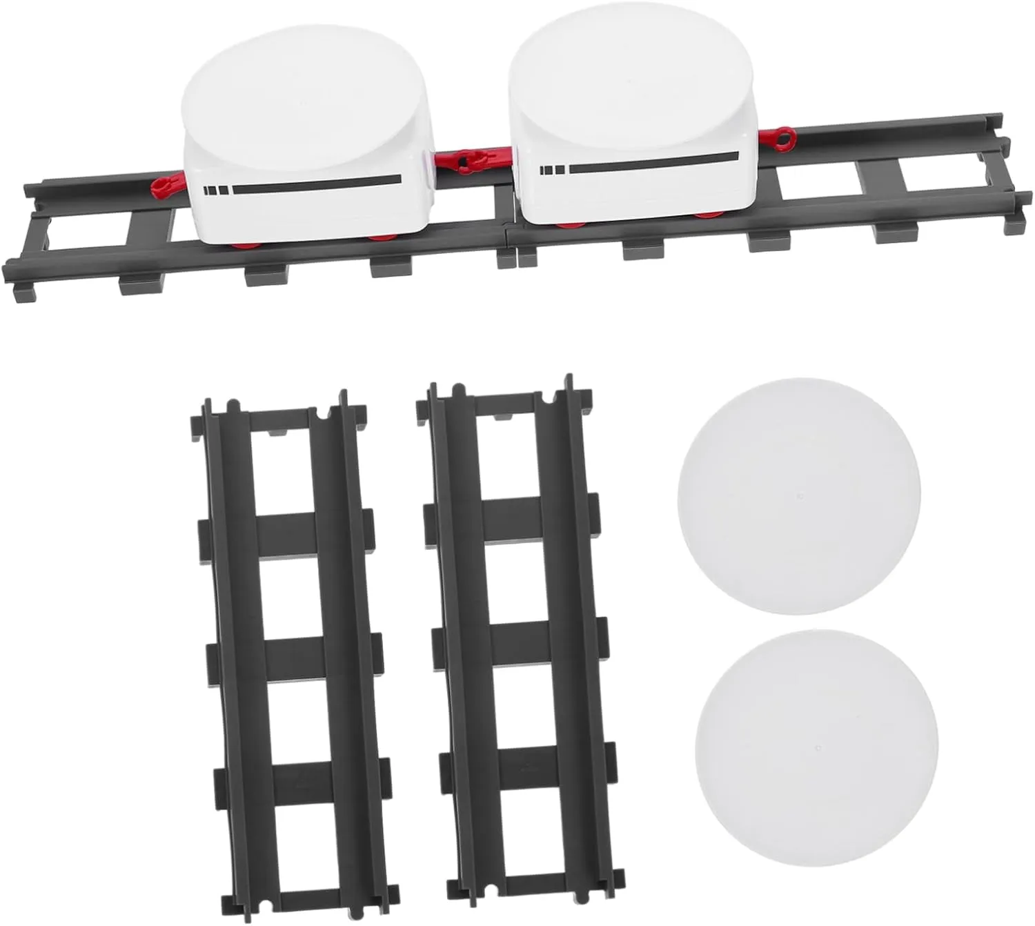 BESPORTBLE 1 Set Electric Rotating Set for Interactive Plaything with Track Safe Material for Imaginative Play and Social Skill Development Household Holder