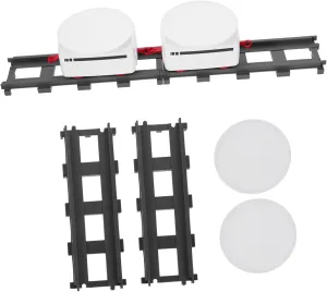 BESPORTBLE 1 Set Electric Rotating Set for Interactive Plaything with Track Safe Material for Imaginative Play and Social Skill Development Household Holder