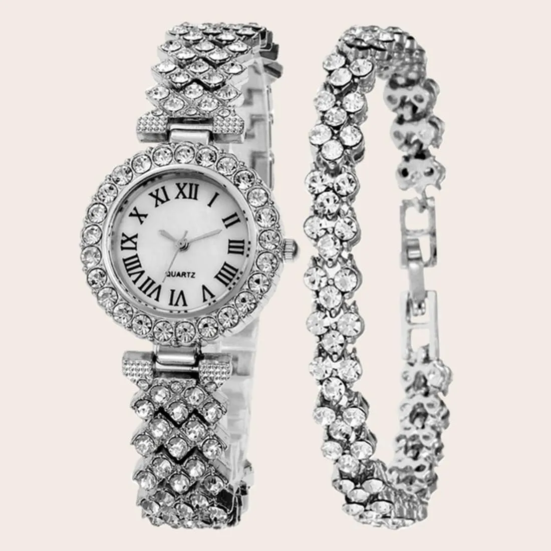 BESTKANG Women Diamond Watchs Luxury Fashion Ladies Bangle Bracelet Set Wrist Watch Female Dress Watch