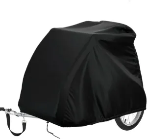 Bicycle Trailer Cover waterproof Bike Trailer Storage Cover with Adjustable Drawstring Pet Bike Trailer Protection Cover
