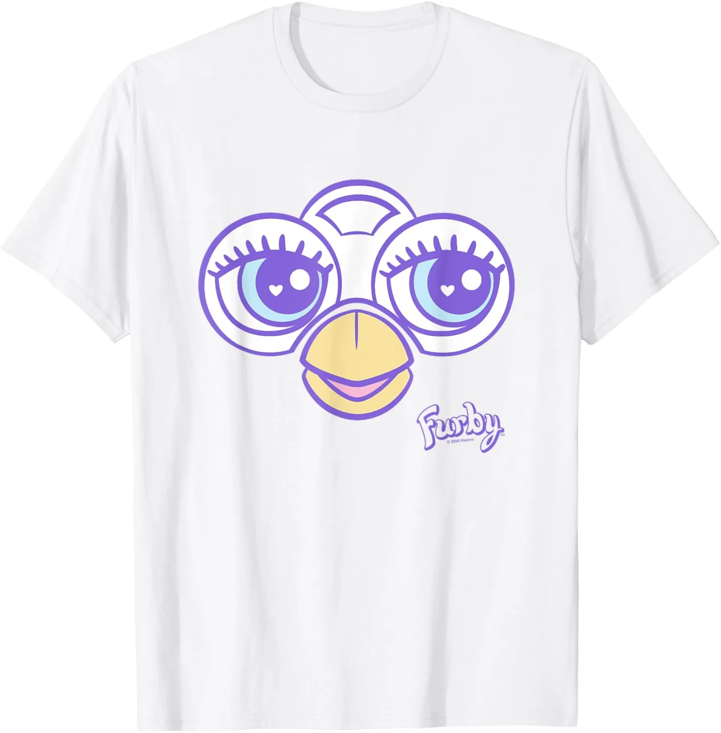 Big Cute Face Big Chest Frame Logo T-Shirt