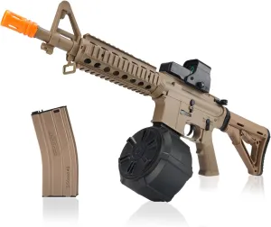 BIU BLASTER Gel Ball Blaster 280  FPS,100  Ft Range Full Size Splatter Ball Blaster 1500  Capacity Drum 7.4v 1200mAh Battery Electric Automatic Splat Blaster for Ages 14  Years Outdoor Game