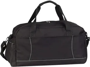 Black Sport Overnight Weekend Unisex Post Consumer Recycled Pet Duffel