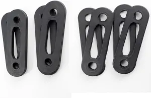 Body by Jake Replacement Band Set- 140lb Total Weight- 4 Pairs (4) 25lb Bands   (4) 10lb Band
